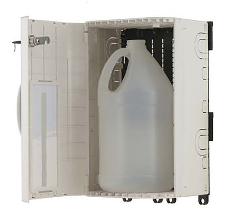 Ящик для химии SEKO SEKUREMAX (2.5л, с пластиковым замком)