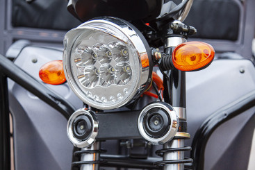 Трицикл электрический Rutrike D4 Next 1800 60V1500W (серый)