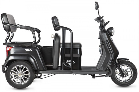 Трицикл электрический Rutrike Топик (черный)