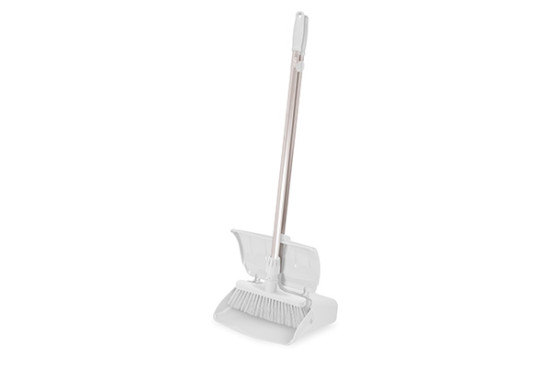 Комплект IGEAX щетка с совком (270х330х970мм, белый)