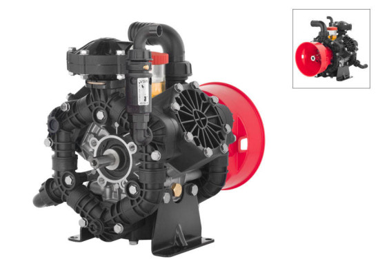 Мембранный насос AR 80 BP SP/C (NBR, 20 бар, 76.4 л/мин, полый вал 19 мм)
