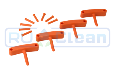Крючок Vikan (оранжевый, 4шт)