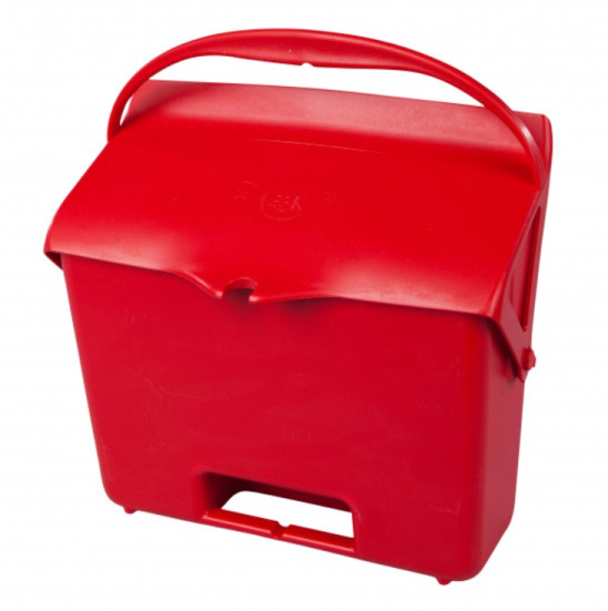 Совок FBK (с крышкой, красный)