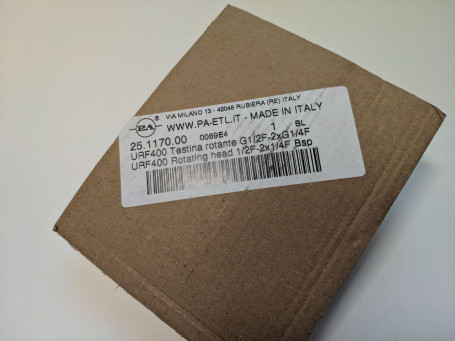 Вращающий держатель PA URF400 (390бар, 80л/мин, 1/2г-1/4г, 850об/мин)