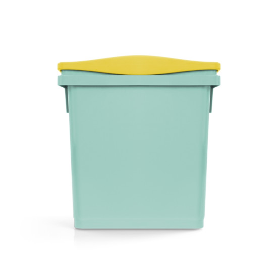 Ведро TTS BCS (4л, прямоугольн, полипропилен, желтый)