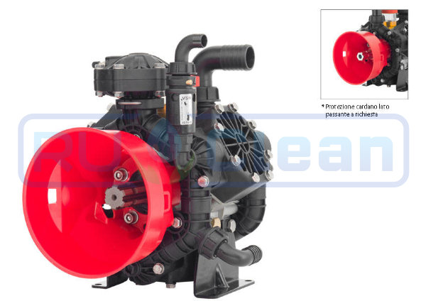 Мембранный насос AR 80 BP C/C (BlueFlex, 20 бар, 76.4 л/мин, ВОМ 1"⅜)