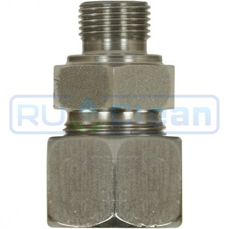 Резьбовое соединение (10 мм-1/4"ш, тип GE, конус 24) R+M