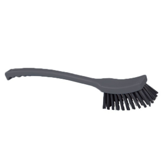 Щётка ручная с длинной ручкой FBK (410х45мм, ворс жесткий, черный)