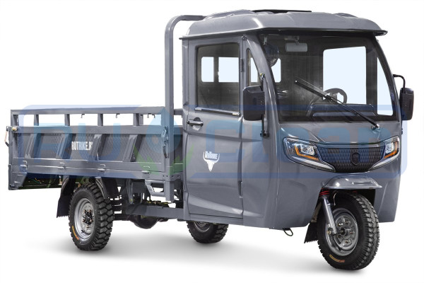  Трицикл электрический Rutrike Фактор 2600 60V2000W (серый)
