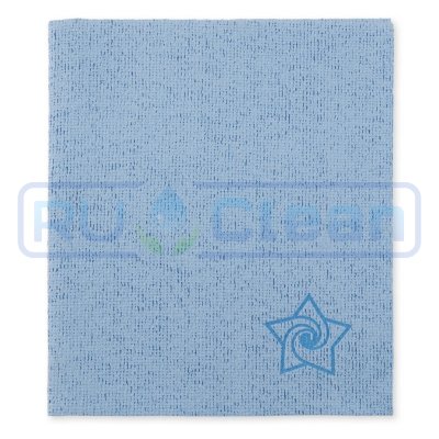 Салфетка TTS STEEL-T (синяя, для стальных и хром поверхностей, 35х40 см,100 шт)