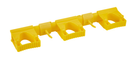 Гигиеничное настенное крепление Vikan (420мм, желтый)