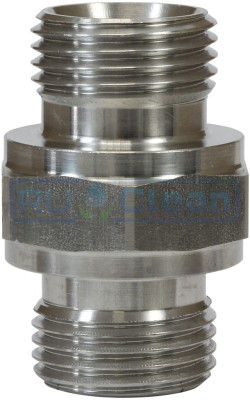 Переходник 1/2ш-1/2ш (500бар, оцинк) TOR