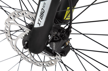 Электровелосипед Eltreco XT 850 new (серо-зеленый)