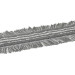 Моп с карманами Vikan (Damp 48 Heavy Duty, 40см, микрофибра, серый)