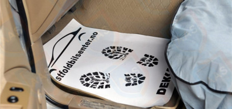 Бумага на пол автомобиля (500шт)