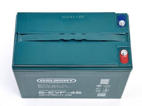 Тяговый аккумулятор Gelbert 6-EVF-45 (12В, 47,5Ач, AGM)
