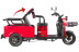 Трицикл электрический Wanshida LC-F200 60V 1000Вт (зеленый)