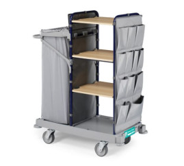 Тележка TTS Green Hotel (120л, с карманами)