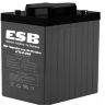 Тяговый аккумулятор ESB HTL6-225 (225Ач, 6В, Gel)