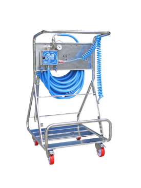 Пенная станция VEMA Foam &amp; Wash B.P (2-8бар, 1 хим.ср, тележка)