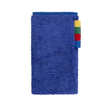 Перчатка TTS (14х26см, микрофибра, цвет. кодировка, синий, 5шт)