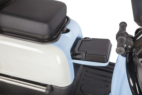 Трицикл электрический Rutrike Gelbert Vega (48/60V, 600W, фиолетовый) (0000136-3067)