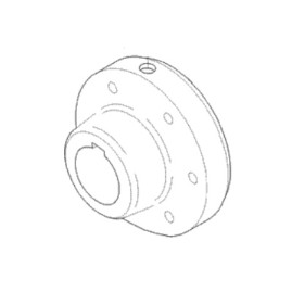 Полумуфта Portotecnica W1 (D24)