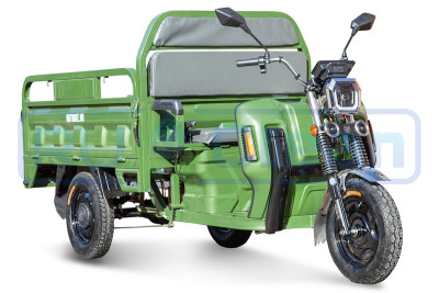  Трицикл электрический Rutrike Маяк 1500 60V1000W (темно-зеленый)
