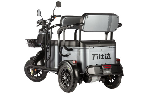 Трицикл электрический Wanshida UM+ 60V 1000Вт (красный)