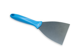 Скребок IGEAX ручной (нерж, 110мм, синий)