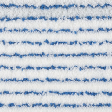 Моп TTS SOFT STRIAT (60см, липучка, микрофибра, белый/синий)