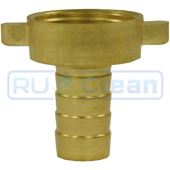 Переходник 3/4&quot;г-елочка19мм R+M (6бар, латунь)