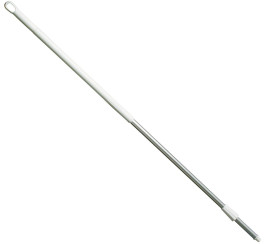 Рукоять алюминиевая Haug Bursten (1500мм, Д 32/25мм, пласт. покрытие, белый)