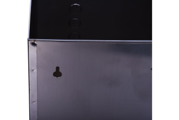 Контейнер для мусора Nofer настенный (23л, нерж., глянцевый, без крышки)