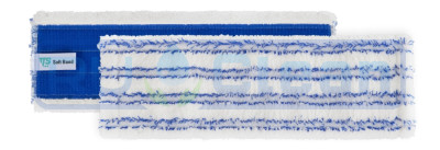 Моп TTS Soft band (40см, Velcro, микрофибра, белый/синий)