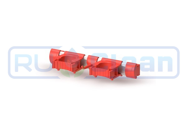 Настенное крепление IGEAX (300мм, 2 держателя, 1 крючок, красный)