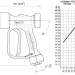 Пистолет пищевой PA RB65 (1/2"г-1/2"г, 24бар, 100л/мин)