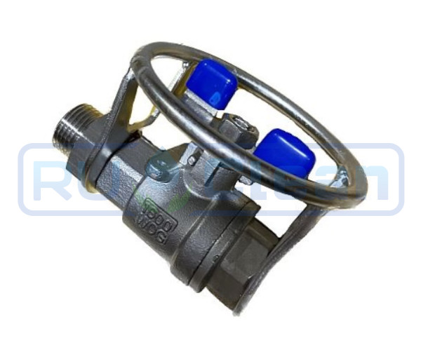 Кран для пены RC (1/2"г-1/2"ш, 70бар, с защитой)