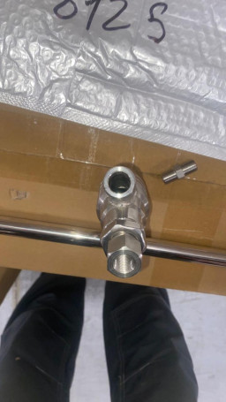 Пескоструйная насадка промышленная (500бар, 035, 1/4г, 0град, нерж) TOR