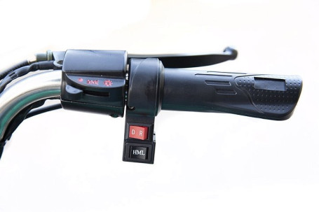 Трицикл электрический Rutrike Рикша 60V1000W (зеленый)