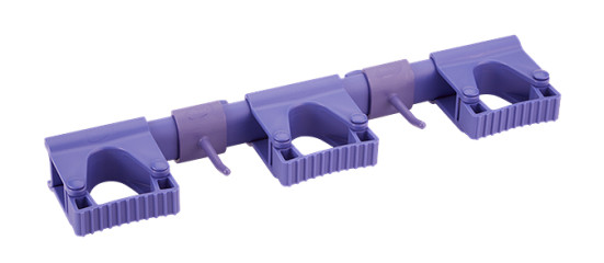 Гигиеничное настенное крепление Vikan (420мм, фиолетовый)