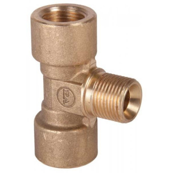 Тройник 3/8"г-3/8"г-3/8"ш PA (лат)