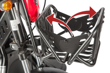 Трицикл электрический Wanshida HOT HATCH (60V, 650W, черно-зеленый)