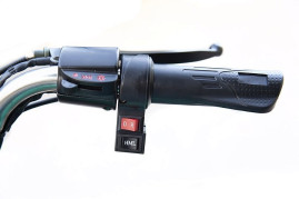 Трицикл электрический Rutrike Рикша 60V1000W (синий)