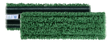 Моп с липучками TTS Microriccio (60х10.5см, микрофибра, зеленый)