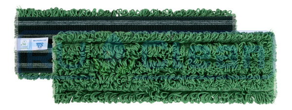 Моп с липучками TTS Microriccio (60х10.5см, микрофибра, зеленый)