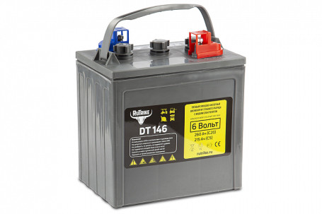 Тяговый аккумулятор RuTrike DT146 (6В, 170Ач, Wet)