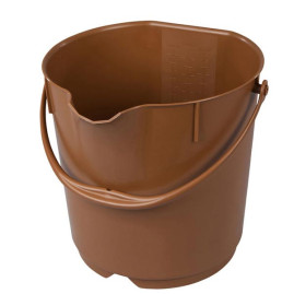Ведро FBK (15л, коричневый)