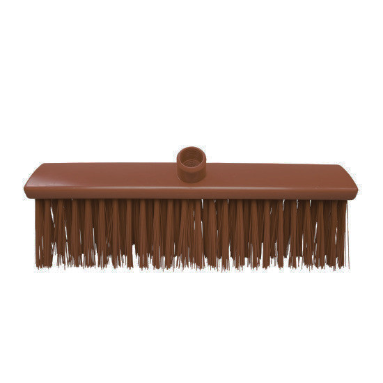 Щетка подметальная FBK (400х60мм, ворс жесткий, коричневый)