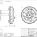 Вакуумный мотор CHG DW-66 (1350Вт, 220В, D-131мм, H-129мм, h-41) TOR